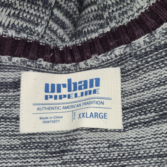 Urban Pipeline Men's Gray Sweater - Picture 5 of 5